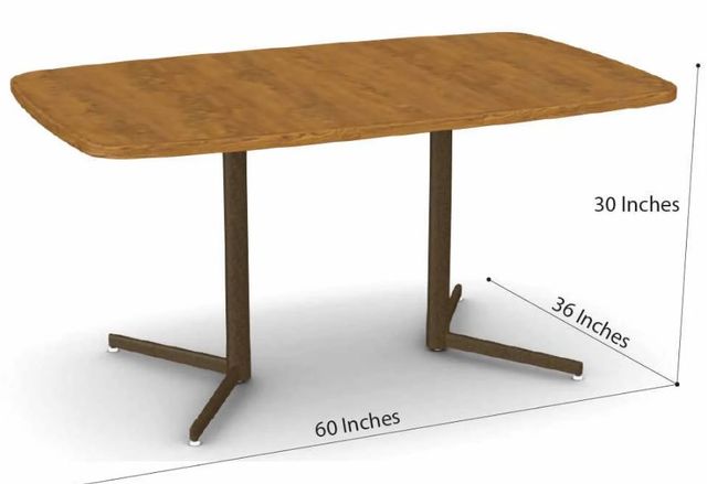 Chromcraft™ Customizable Landry Haywood 5-Piece Dining Set-2