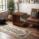 Legends Home Laurel Canyon Oak Bourbon Chairside Table-1