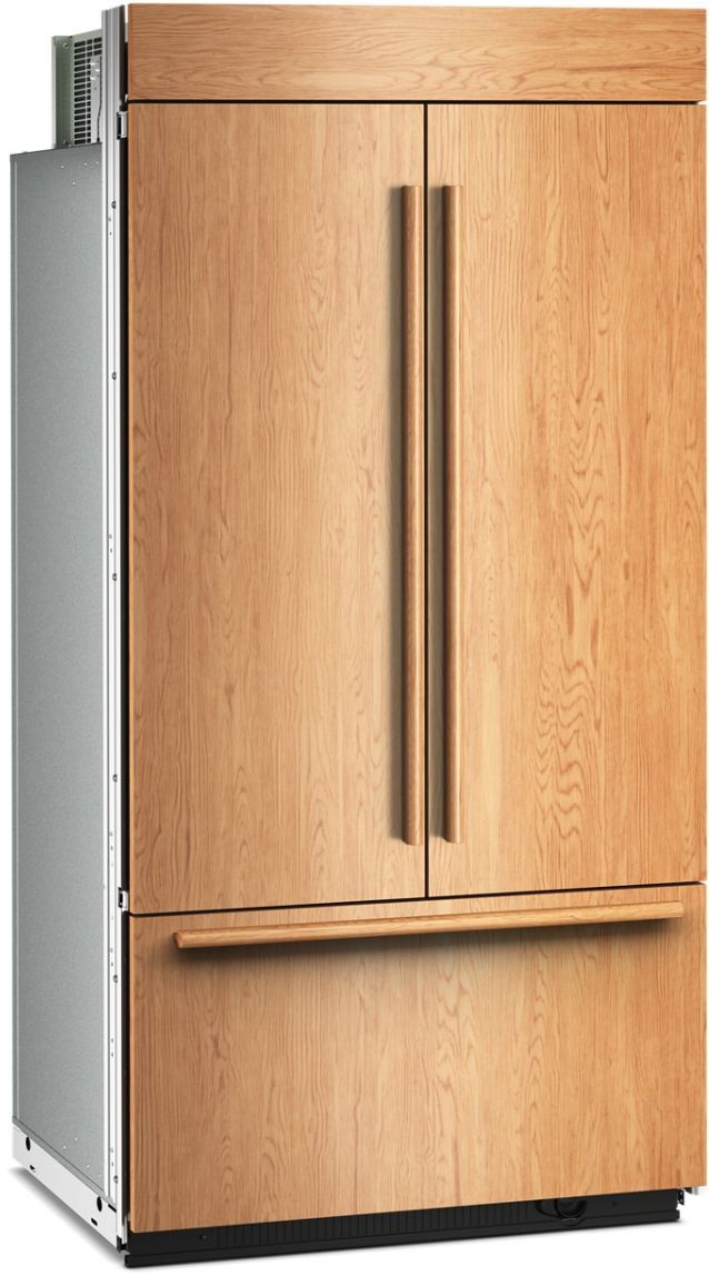 KitchenAid® 42" 24.2 Cu. Ft. Panel Ready Built-In French Door Refrigerator with Platinum Interior-2