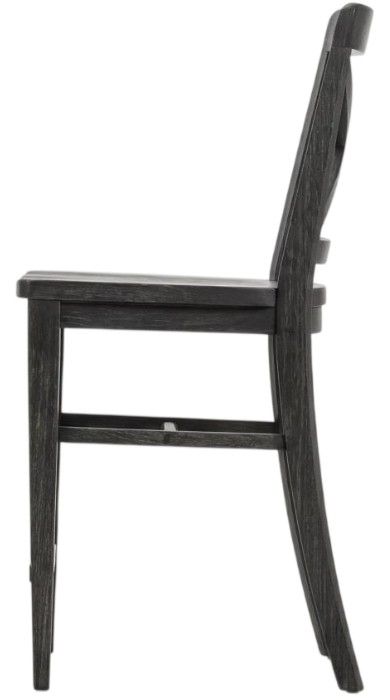 Legacy Classic Briarwood Sable X-Back Counter Height Dining Bench-2