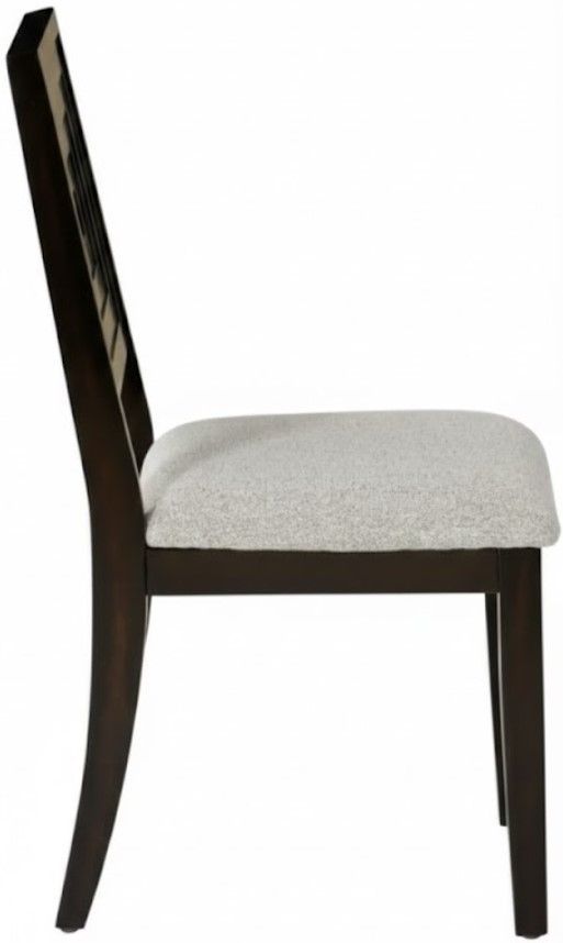 Powell® Ingram Black Upholstered Dining Side Chair-3
