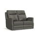 Flexsteel® Maxwell Cinder Gray Triple Power Reclining Sofa And Loveseat PLUS FREE 55"TV-3