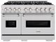 ZLINE Classic 48" Stainless Steel Pro Style Gas Range -0