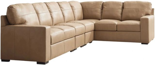 Signature Design by Ashley® Bandon 4-Piece Toffee L-Shape Sectional-0