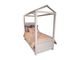 Emily White Twin Canopy Bed-0