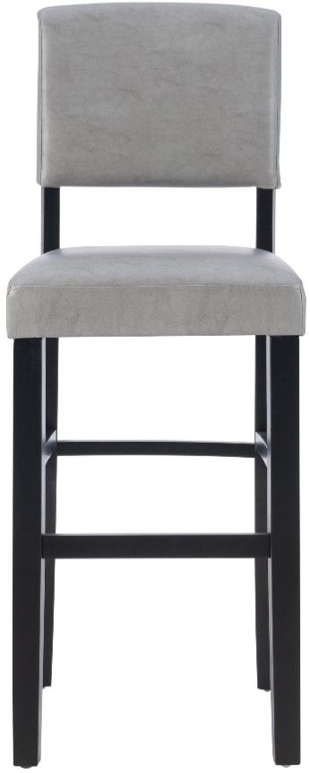 Linon Monaco Black/Dove Bar Stool-3