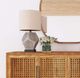 Bassett Mirror Wallace Gray Table Lamp-4