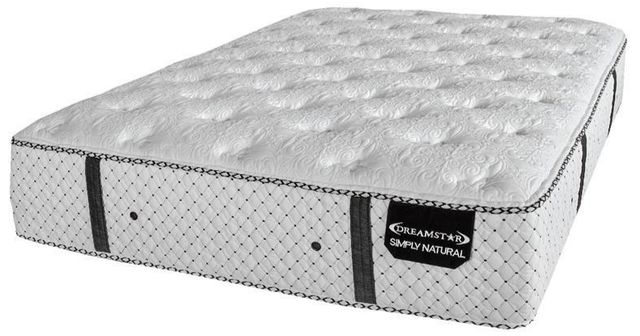Dreamstar Bedding Luxury Collection Simply Natural Twin Mattress-0