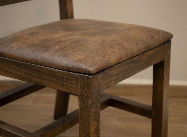 International Furniture Direct Urban Art Brown Side Chair-3
