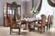 Furniture of America® Lucie Brown Cherry Dining Table-1
