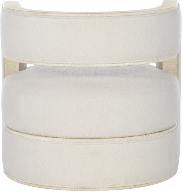 Hooker® Furniture Cascade Pebble Beach/Wolf Pearl Accent Chair-2
