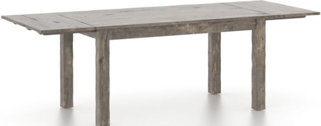 Canadel Customizable Champlain Distressed Shadow Rectangular Table with HF Legs -0