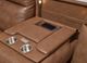 Flexsteel® Dutch Cortado Brown Power Reclining Sofa-3