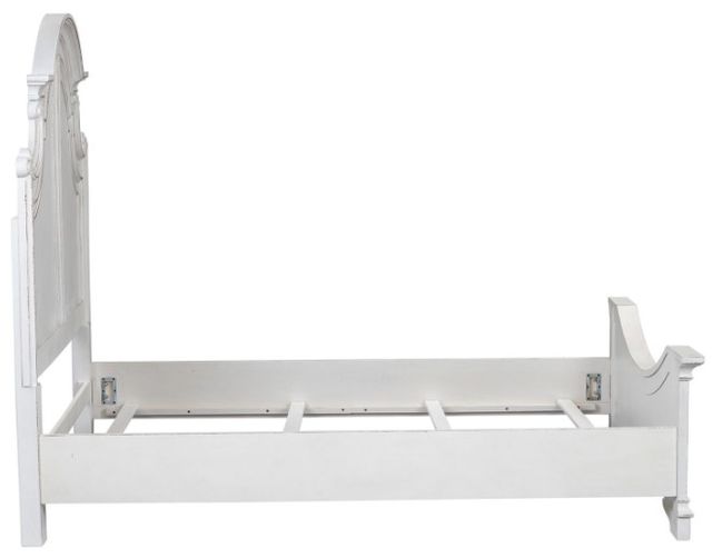 Liberty Furniture Magnolia Manor Antique White Queen Panel Bed-3