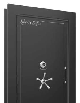Liberty Safe Black Gloss In-Swing Left Hinge Mechanical Vault Door-1
