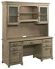 Kincaid® Plank Road Stone Farmstead Executive Credenza/Hutch-0