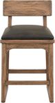International Furniture Direct Balam Brown/Black Bar Stool-1