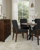 LM Co Home By Vaughan-Bassett Crafted Cherry by Ben & Erin Napier Black/Dark Cherry Upholstered Side Chair-2