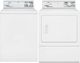 Speed Queen® Commercial 7.0 Cu. Ft. White Non-Vended Front Load Gas Dryer-2