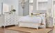 Daniel's Amish® Cottage 4-Piece White Queen Panel Bed Set-0