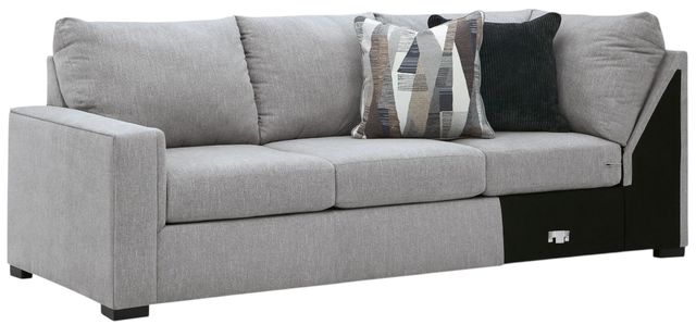 Benchcraft® Lakepoint 2-Piece Nickel Right-Arm Facing Sectional and Chaise-3