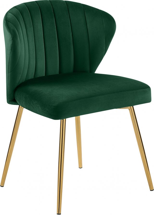 Meridian Furniture Finley Green Velvet Dining Chair-0