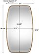 Uttermost® Canillo Antiqued Gold Mirror-2