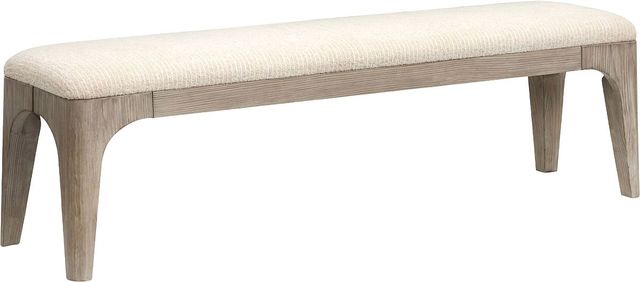 Magnussen Home® Braelyn Camino Opal/Dorian Gray Bench with Upholstered Seat-0