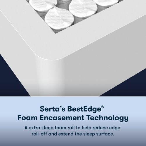Serta® Perfect Sleeper® PS1300 Hybrid Firm Tight Top King Mattress Power Base Bundle-17