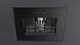 Fulgor Milano Distinto 24" Black Glass Built-In Coffee Maker-4