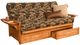 Kodiak Furniture Phoenix Peter's Cabin/Butternut Full Storage Futon with Mattress-0