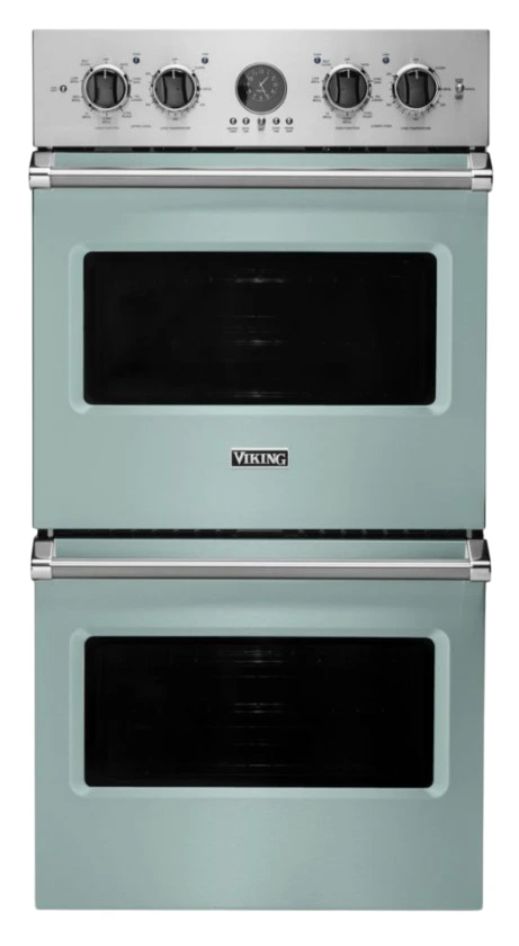 Viking® 5 Series 27" Splash Double Electric Premiere Wall Oven-0