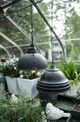 A & B Home Antique Bronze Metal Hanging Lamp Chandelier-3