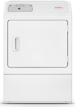 Speed Queen® Commercial 7.0 Cu. Ft. White Front Load Gas Dryer