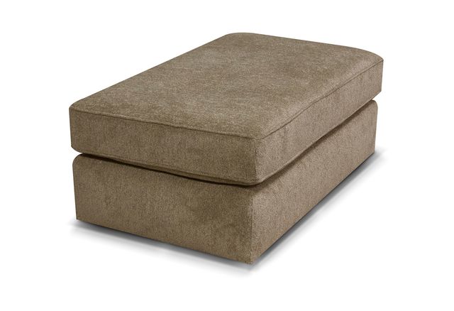 England Furniture Customizable Rouse Black Castered Ottoman-2