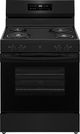 Frigidaire® 30” Black Freestanding Electric Range-0
