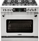 Capital Cooking™ Connoisseurian 36" Stainless Steel Pro Style Dual Fuel Range-0