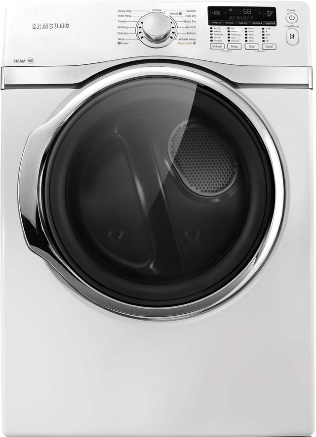Samsung 7.4 Cu. Ft. White Electric Dryer-0
