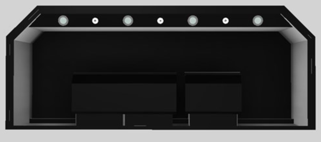 Vent-A-Hood® Designer Series 60" Black Wall Mounted Range Hood-2