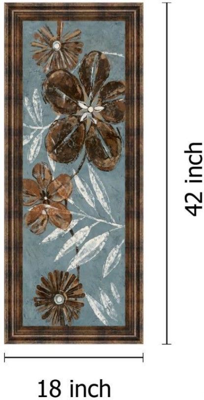 Classy Living Maria Donovan Denim Garden Il Wall Art-2