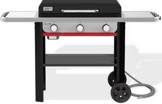 Weber® Grills® Slate® 28" Black Rust-Resistant Natural Gas Outdoor Griddle
