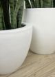 Le Present Helmet White 12" Planter-4