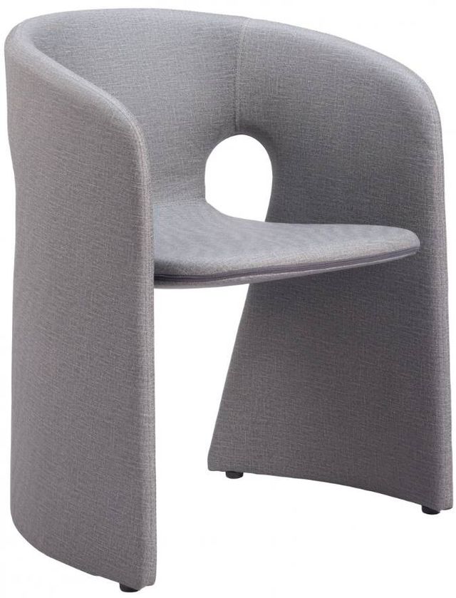 Zuo® Modern Rosyth Slate Gray Dining Arm Chair-0