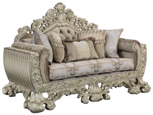 ACME Furniture Sorina Antique Gold Loveseat-0