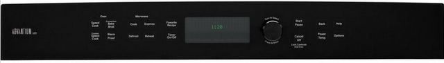 GE Profile™ Series Advantium® 30" Electric Single Oven Built In-Black-2