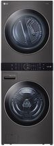 LG Black Steel Gas Laundry Center, 4.5 Cu. Ft. Washer, 7.4 Cu. Ft. Dryer-0