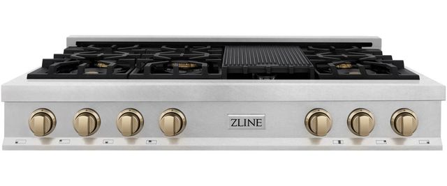ZLINE Autograph Edition 48" Stainless Steel Gas Rangetop-0