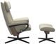 Stressless® by Ekornes® Customizable Paul Large Cross Base Manual Recliner with Ottoman-1