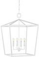 Currey & Company Denison Gesso White Grande Chandelier-1