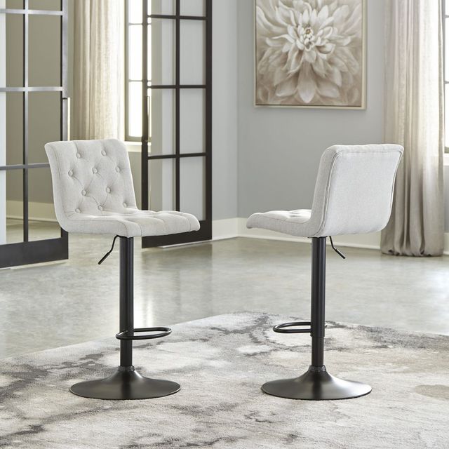 Signature Design by Ashley® Gaddison Black Bar Stool-3